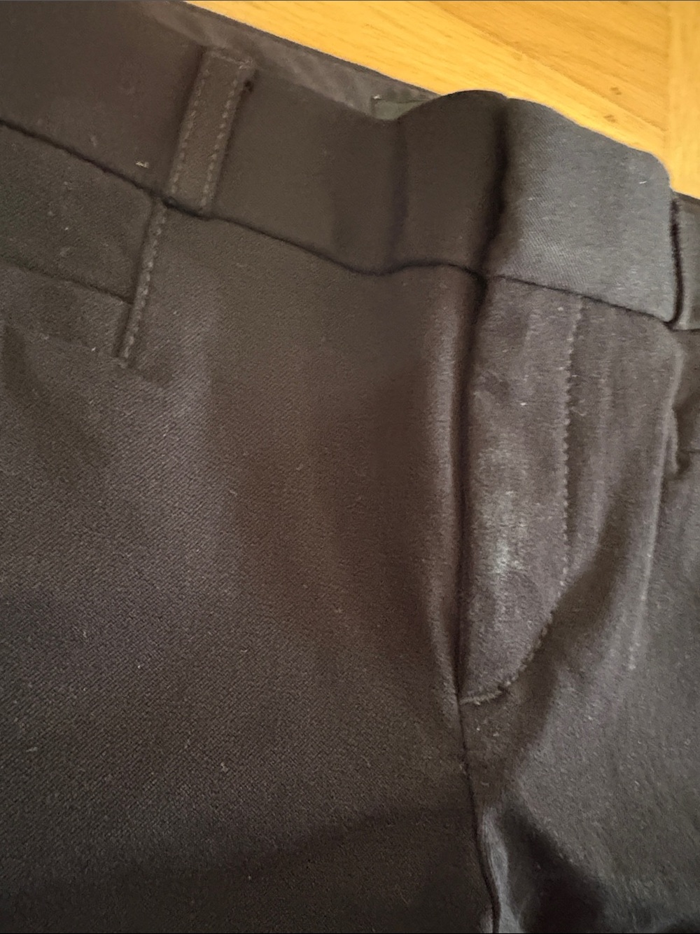 Black Stretch Moto-Style Pants and one work pant - Picture 8 of 8